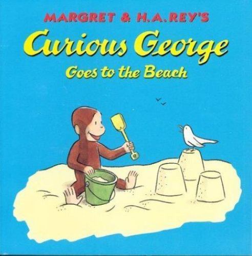 Curious george goes the bea - george,